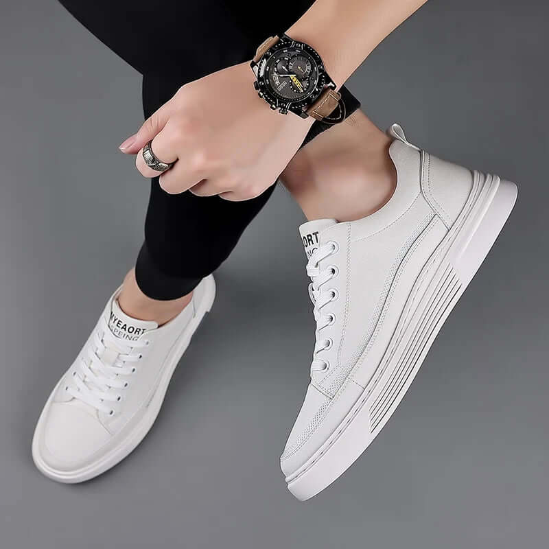 Men’s Leather Sneakers – Genuine & Timeless