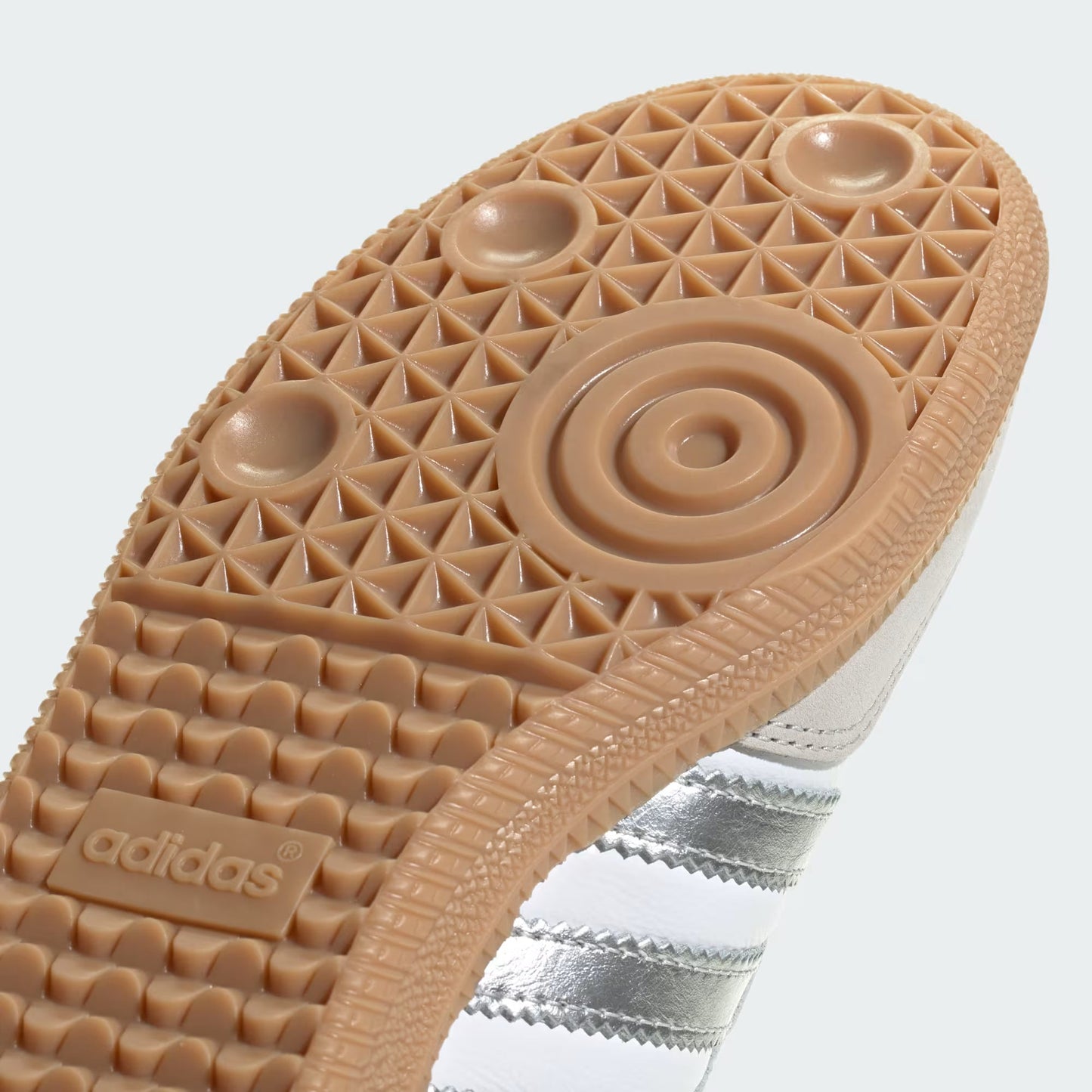 Ad Samba OG (Blanc / Argent)