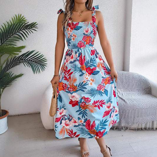 Mirelle Strappy Floral Dress