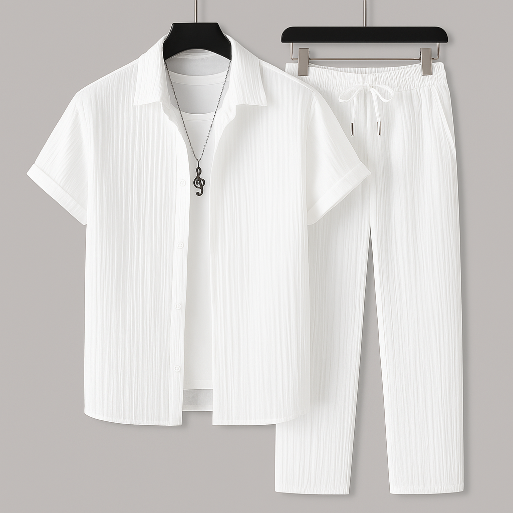 Lazaro Linen Co-Ord Set