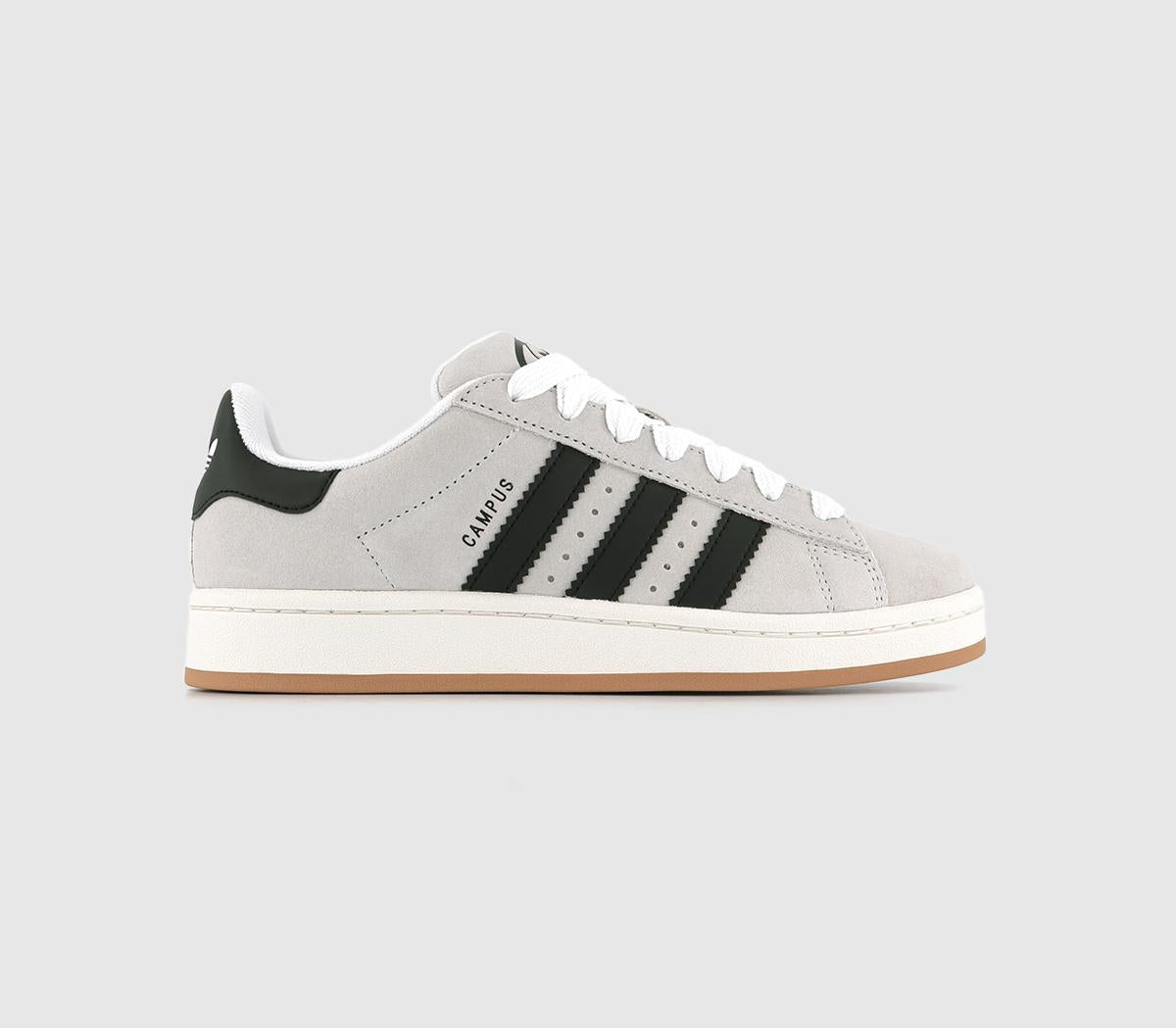Campus 00's Trainer Crystal White Black Off White