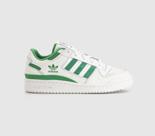 Forum 84 Trainer Low Cloud White Preloved Green Cloud White