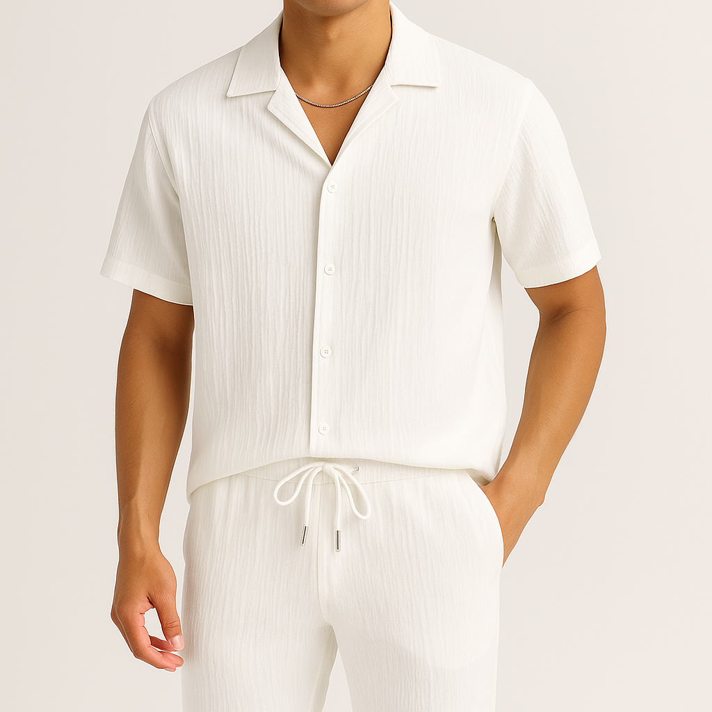 Lazaro Linen Co-Ord Set