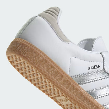 Ad Samba OG (Blanc / Argent)