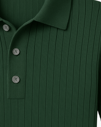 Donte Knitted Polo – Lightweight Elegance