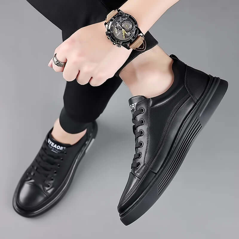 Men’s Leather Sneakers – Genuine & Timeless