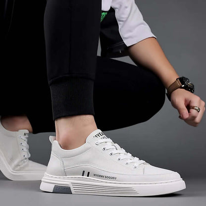Men’s Leather Sneakers – Genuine & Timeless