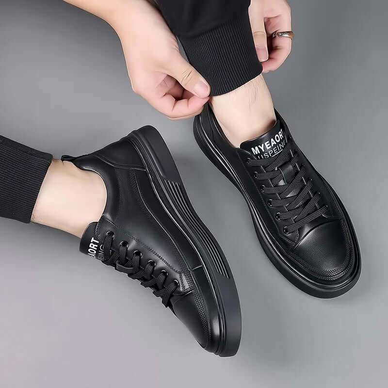 Men’s Leather Sneakers – Genuine & Timeless