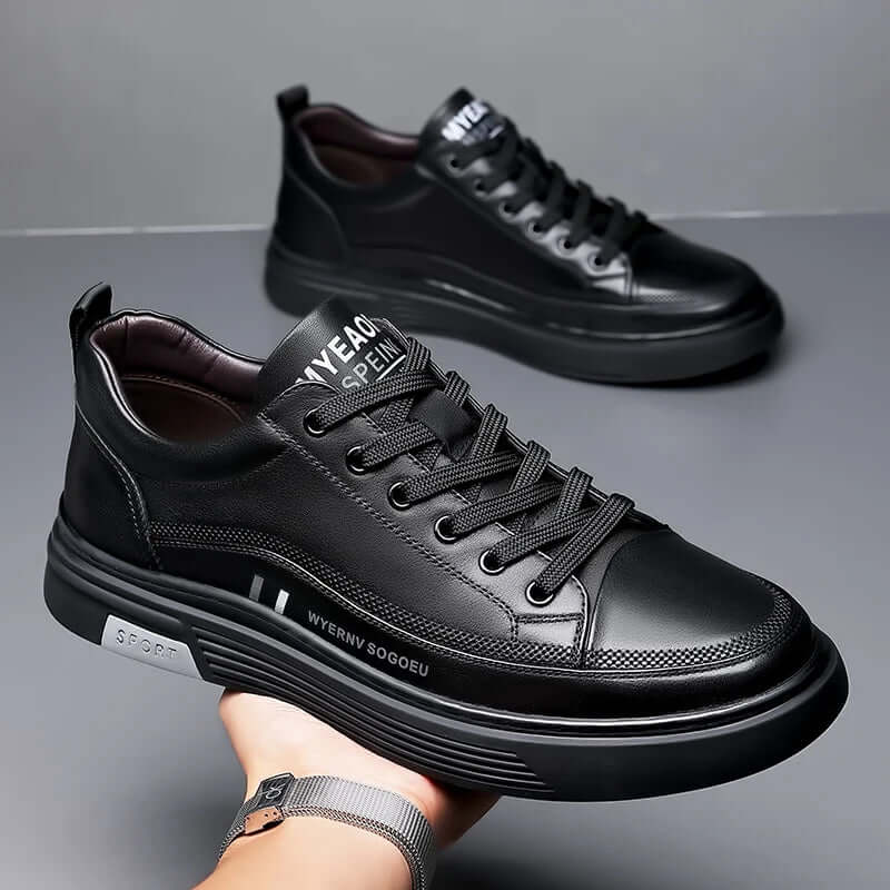 Men’s Leather Sneakers – Genuine & Timeless
