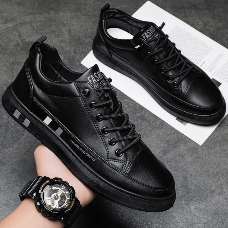 Men’s Leather Sneakers – Genuine & Timeless