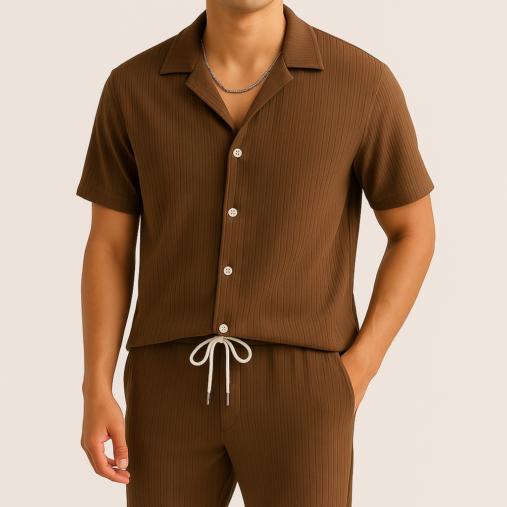 Lazaro Linen Co-Ord Set