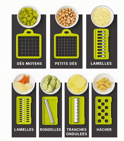 Trancheur & Râpe Multifonction