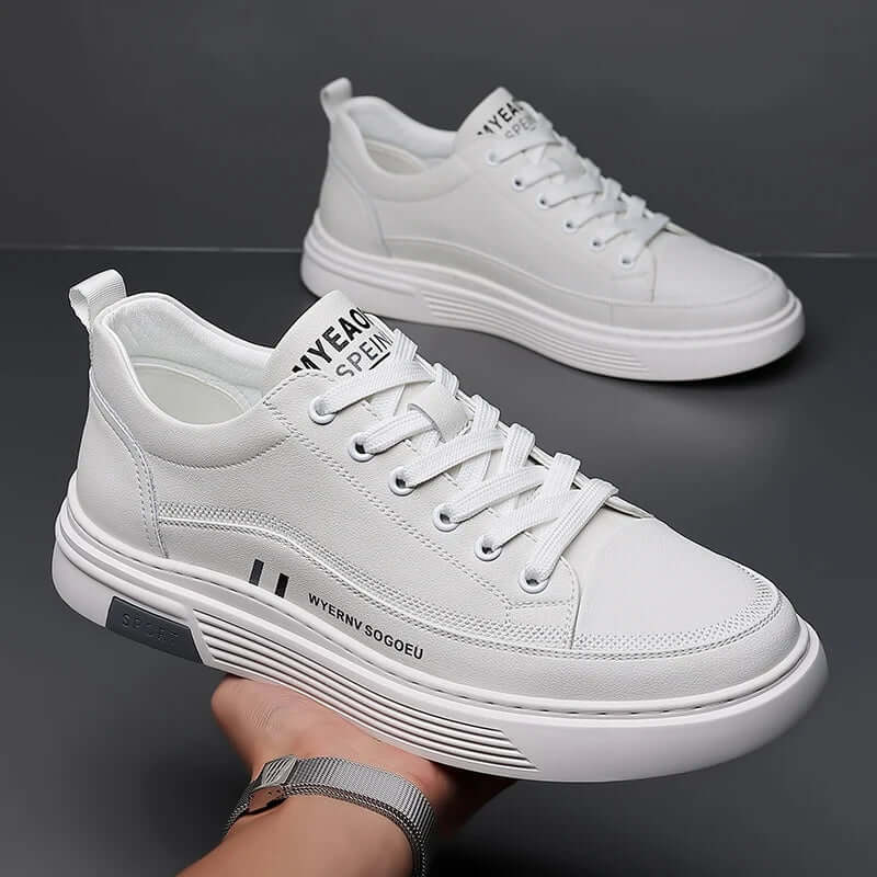 Men’s Leather Sneakers – Genuine & Timeless